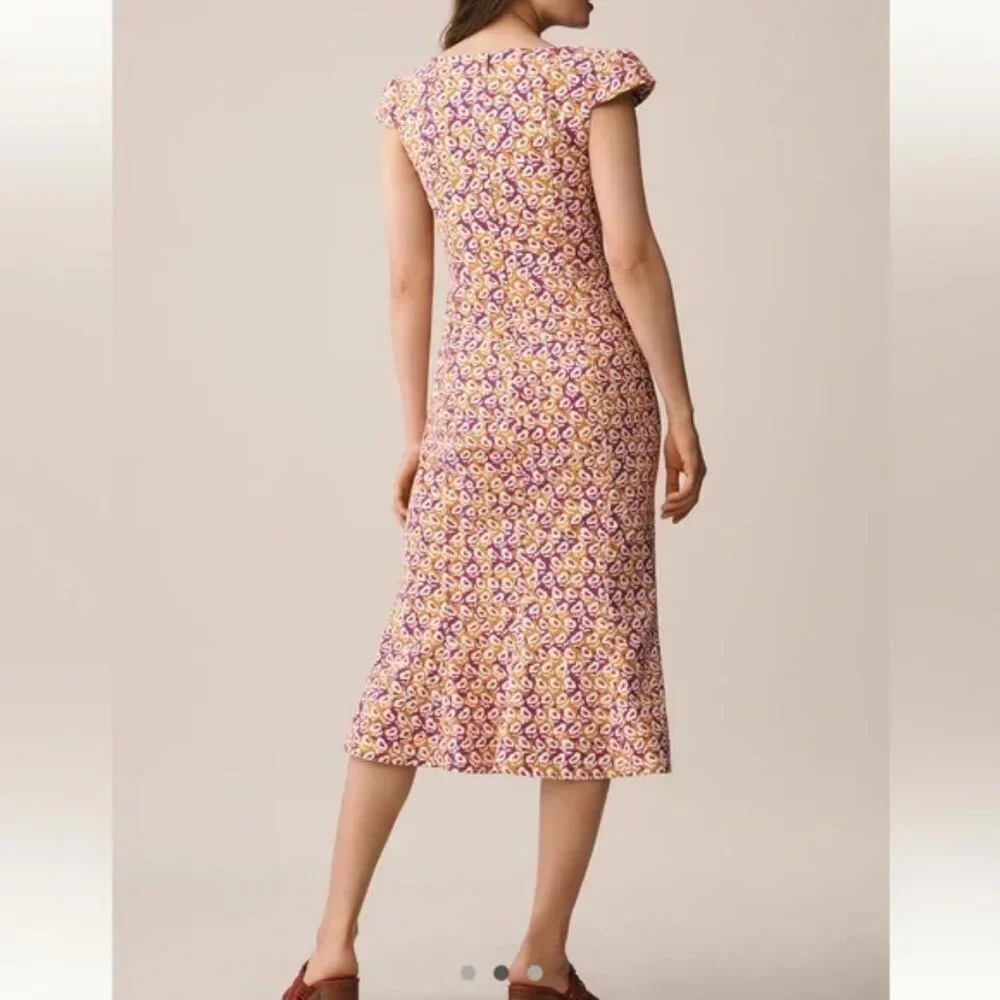 NWT Anthropologie The Cecily Fit & Flare Sweetheart Dress by Maeve - Picture 2 of 3